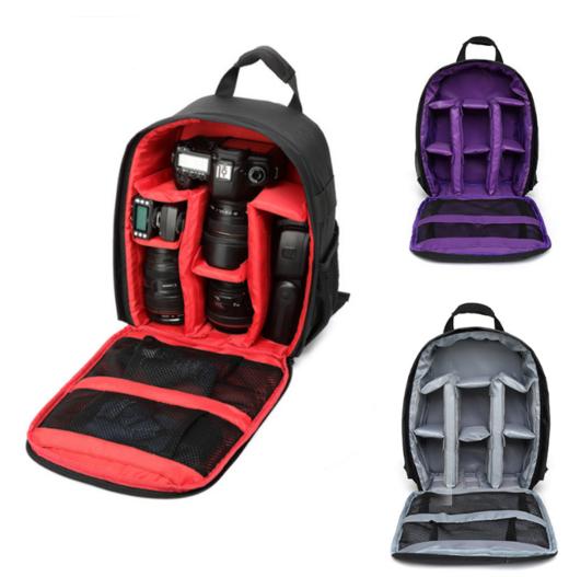 【数码】 *跨境单反相机包男士防水摄影包户外双肩小型数码相机背包 商品图0