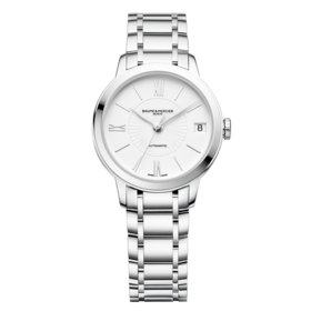 名士 Baume & Mercier 克莱斯麦系列女士自动机械腕表 M0A10267