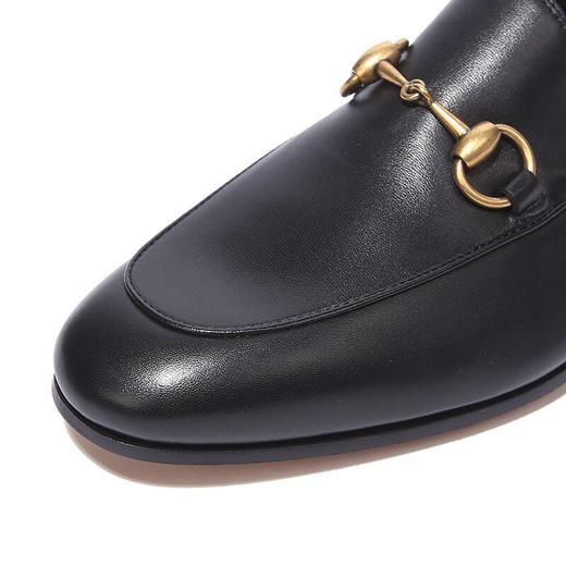 gucci/古驰男鞋男士羊皮穆勒马衔扣乐福鞋时尚皮鞋407314 dlc00 1000