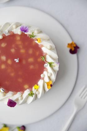 日式蜜桃乌龙|清香口感~蜜桃紫苏果酱夹心（需提前2天预订！）