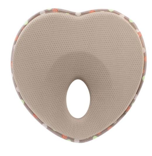 【家纺】.新生儿心形定型枕头婴儿塑形枕头 防偏头枕头0.1KG 商品图1
