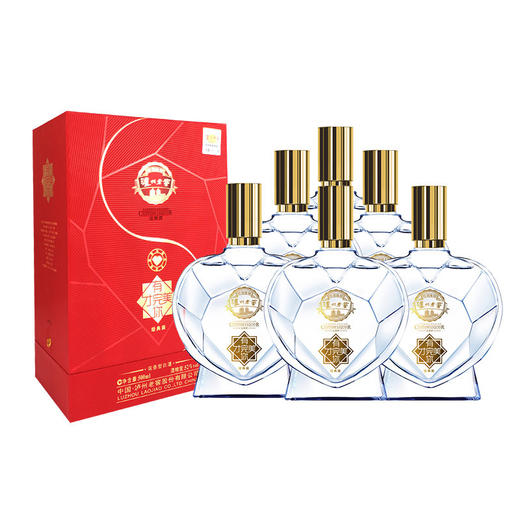 52度 泸州老窖定制酒 有你才完美 经典装500ml*6    泸州老窖官方旗舰店 商品图0