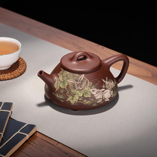 【石瓢】 作者：冯娟    泥料：紫泥    容量：260cc 商品图2