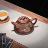 【石瓢】 作者：冯娟（制壶）王龙（泥绘）     泥料：紫泥    容量：230cc 商品缩略图2
