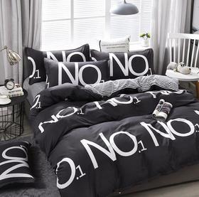 【家纺】四件套床上用品礼品套件1.5米1.8米学生宿舍简约三件套四件套