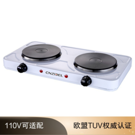 【家用电器】小家电 双头双炉双灶双板电热炉厨房礼品台湾小家电110v电器