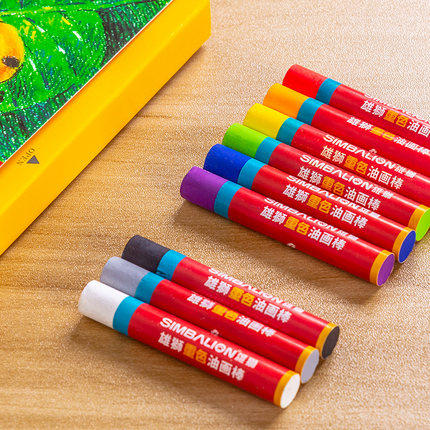 台湾雄狮24色重色油画棒二代彩色油画棒蜡笔学生儿童安全无毒 商品图2