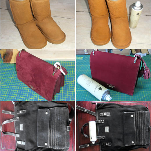 法国进口Famaco磨砂皮 反绒皮着色喷剂补色翻新0008 商品图1