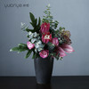 假花仿真花客厅尤加利混搭套装花束摆件帝王花绢花室内摆设装饰花 商品缩略图4