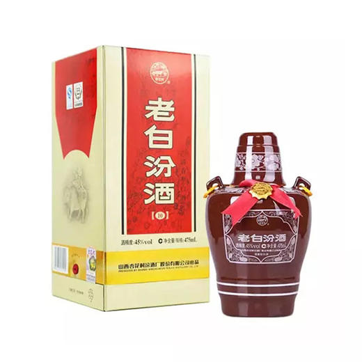 45度十年老白汾酒475ml 商品图0