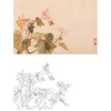 恽寿平没骨花鸟白描底稿-斗方小品册页-SP25 商品缩略图0