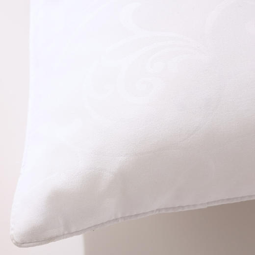 罗莱家纺  决明子荠麦舒睡枕 纯棉面料 优质纤维 固定枕芯  73*47cm 白色 商品图4