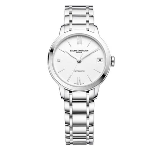 名士 Baume & Mercier 克莱斯麦系列自动机械女士腕表 M0A10312 商品图0