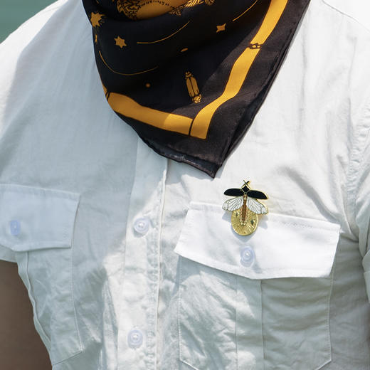 胸针 萤火虫 夜光珐琅 发光的梦想 个性配饰胸章精美礼物 商品图4