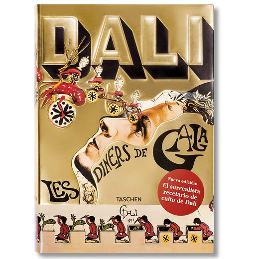 【中商原版】Dali. Les Diners de Gala 达利的食谱 进口艺术 达利大师绘画艺术画册画集作品集  商品图0