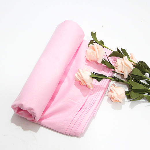 防水防油欧式花开洞床单粉色紫色白色咖啡色 商品图4