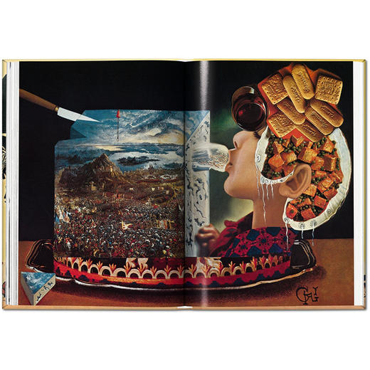 【中商原版】Dali. Les Diners de Gala 达利的食谱 进口艺术 达利大师绘画艺术画册画集作品集  商品图2