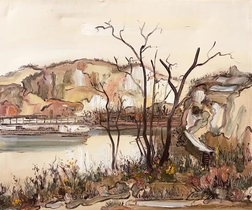 戴湘文 《山丘2》 50x60cm 商品图0