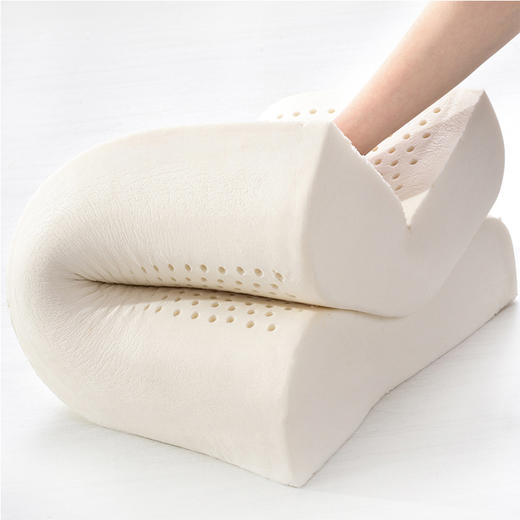 一默天然乳胶枕 枕芯 一对装枕 93%含量乳胶枕芯 颈椎枕乳胶枕颈椎枕 商品图3