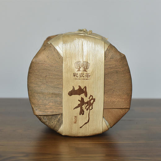 彩农茶｜山静2018头春石磨青饼 商品图2