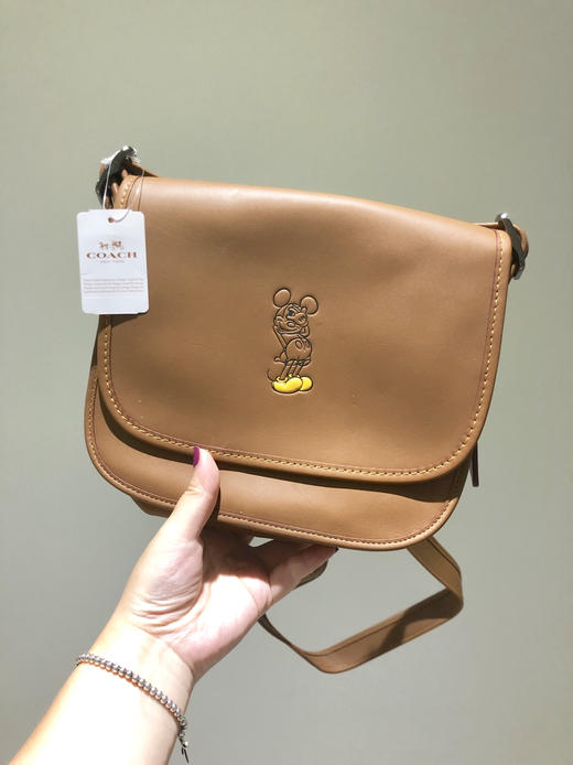 Coach Disney 合作款米奇马鞍包 商品图0