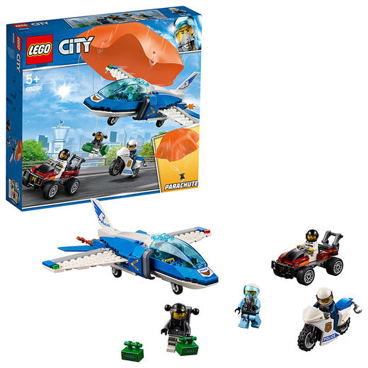 乐高LEGO  空中特警降落伞追捕  LEGC60208 商品图2