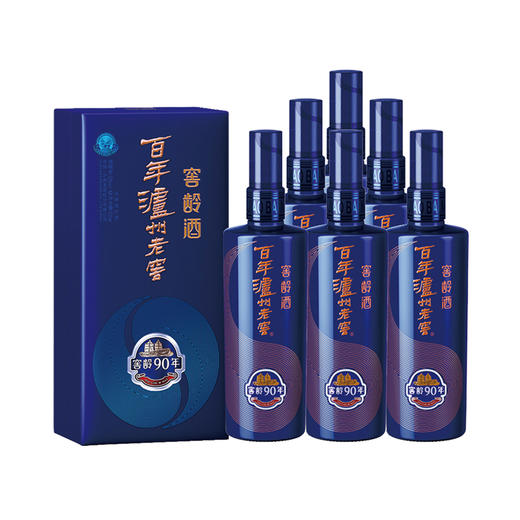 【泸州老窖官方形象店】 52度百年泸州老窖窖龄酒90年500ml*6 整箱 浓香型白酒 商品图1