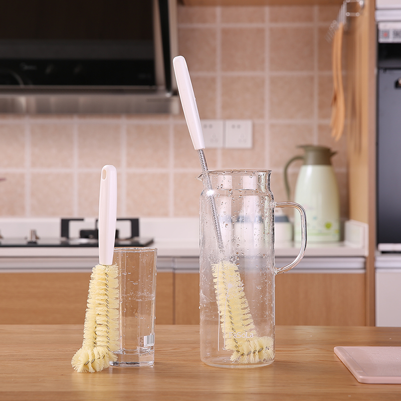 FaSoLa洗杯刷长柄瓶刷玻璃杯保温杯茶壶厨房用清洁刷子奶瓶刷洗杯子