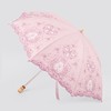 春夏50cm*8k铝中棒铝骨超轻时尚防UV蕾丝晴雨绣花二折伞 75580 商品缩略图0