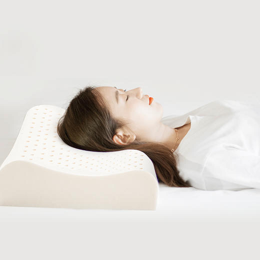 一默天然乳胶枕 枕芯 一对装枕 93%含量乳胶枕芯 颈椎枕乳胶枕颈椎枕 商品图2