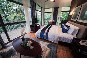 平时周末通用！399元起入住大邑·天府花溪谷360°全景玻璃帐篷房、2卧套房