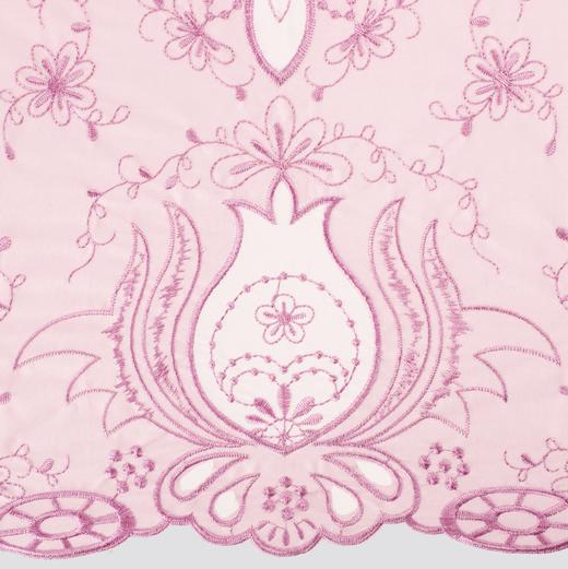 春夏50cm*8k铝中棒铝骨超轻时尚防UV蕾丝晴雨绣花二折伞 75580 商品图6