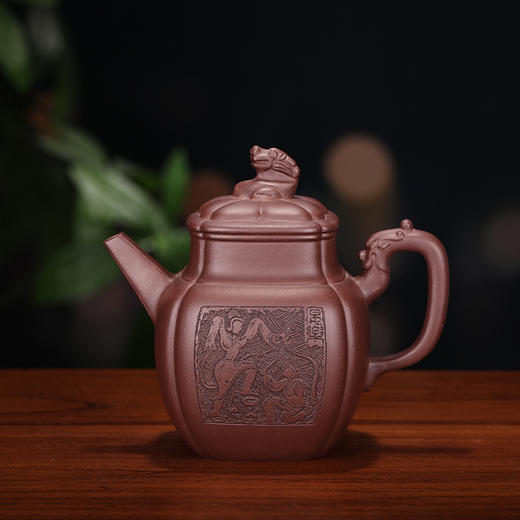 【龙行四方】 作者：程文兵  泥料：底槽清  容量：520cc 商品图0