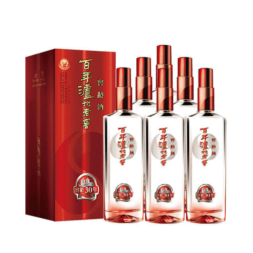 【扫码有好礼】38度百年泸州老窖窖龄酒30年 500ml*6  泸州老窖官方旗舰店 商品图2