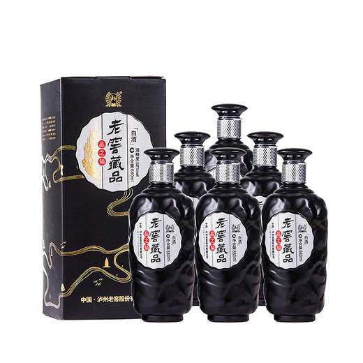 52度老窖藏品 品之福 680ml*6    泸州老窖官方旗舰店 商品图1