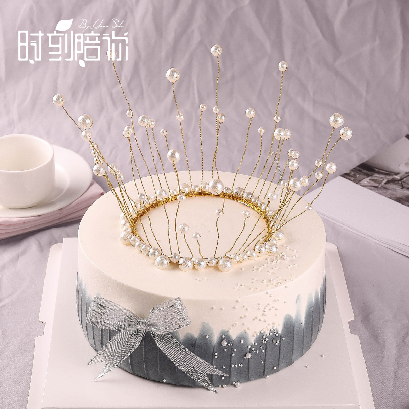 【女神专属】珍珠女神-水果夹心奶油网红蛋糕