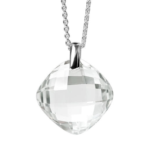 天然水晶吊坠赠925银项链（配礼盒 手提袋 国家级鉴定证书） 商品图3