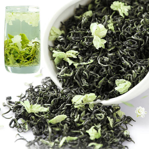 125g500g茉莉花茶叶2019新茶浓香型广西横县茉莉花茶特级袋装灌装 商品图0