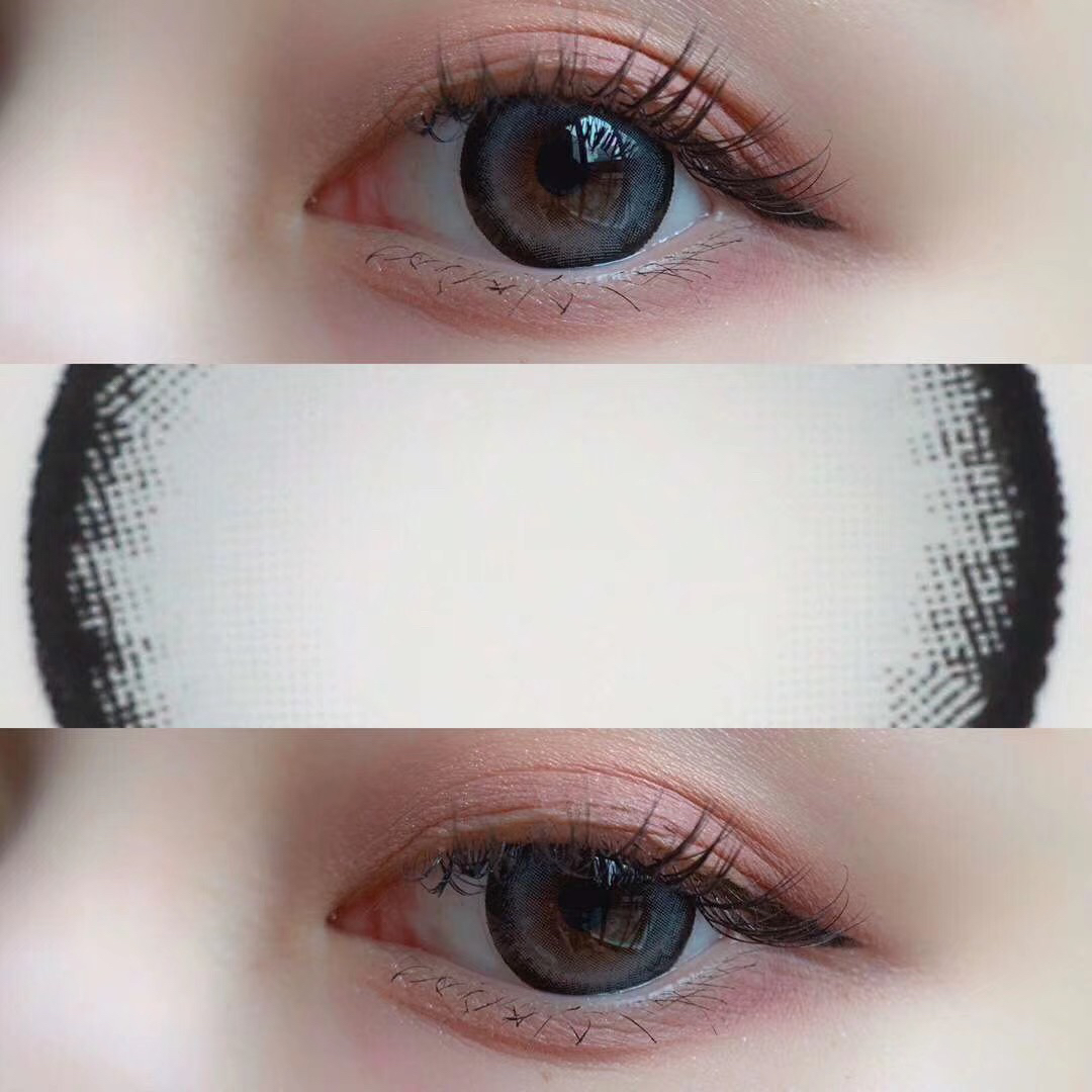 doragina圣鹿甜棕灰硅水美瞳