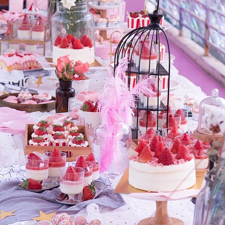 甜品台案例预览(方案定制) 详情咨询客服