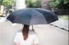 自动折合黑胶晴雨伞 商品缩略图2