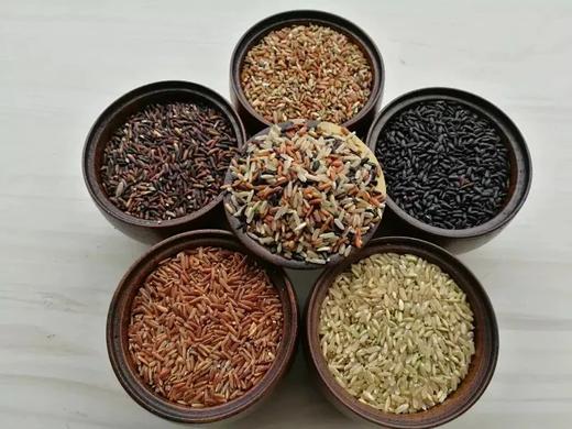 丨生态丨五色糙米9斤 黑、红、紫、黄、白 糙米 熬粥米 料理机米糊收到记得冰箱冷藏 商品图1