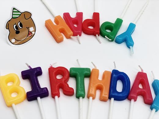 HAPPY BIRTHDAY 蜡烛 商品图1