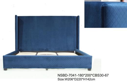 NS家居nsfurniture 软包布艺双人床NSBD-7041 商品图2