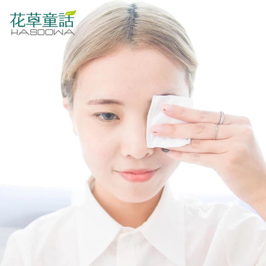 花草童话纯棉V型压边化妆棉240片 商品图3