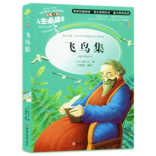 飞鸟集 名词美句 阅读理解 名师点评 山东美术出版社 施特推荐阅读 商品图0