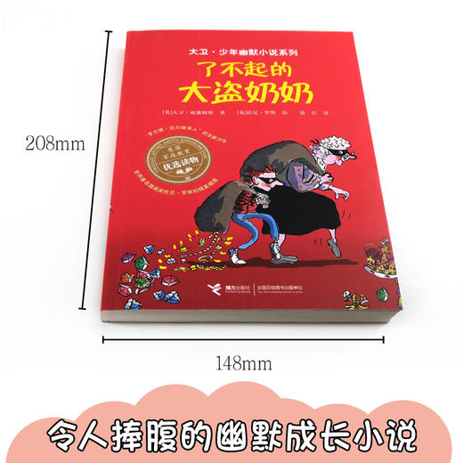 大卫·少年幽默小说系列 了不起的大盗奶奶 商品图3