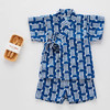 裁缝学苑 QZ09亲子汗蒸服和服1:1实物服装纸样剪裁图纸牛皮纸样 商品缩略图4
