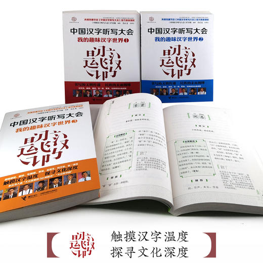 中国汉字听写大会 我的趣味汉字世界 全4册 商品图9
