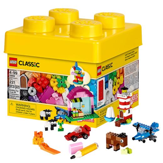 lego乐高 经典创意系列 经典创意小颗粒小号积木盒 10692